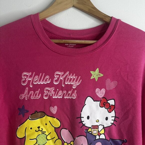 Hello Kitty And Friends Sweatshirt Womens XS Sanrio Pullover Crewneck Cute 2024 - Picture 2 of 10